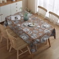 thumbnail image 2 of Cute Hedgehog Mushroom Leaves Pattern Rectangle Tablecloth 60"x84",Waterproof Polyester Rectangle Table Cloth, Wipeable Spillproof Polyester Tablecloth for Dining, Camping, Indoor and Outdoor, 2 of 5
