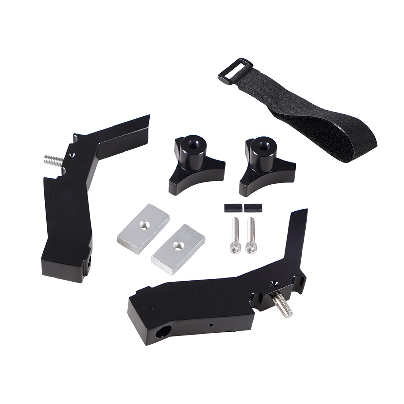 Wzmzjy Jack Mounting Brackets Holder Mount, Rustproof High Lift Jack Mount, Black Car Jack Stand Jack Bed Mount for