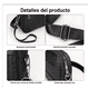 thumbnail image 3 of Bandolera Hombres Crossbody Belug  Bolso negro, 3 of 5