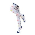 thumbnail image 4 of IWRICH Women's Funny Socks Novelty Crazy Graphic Printed Compression over Knee Long Socks C, 4 of 4
