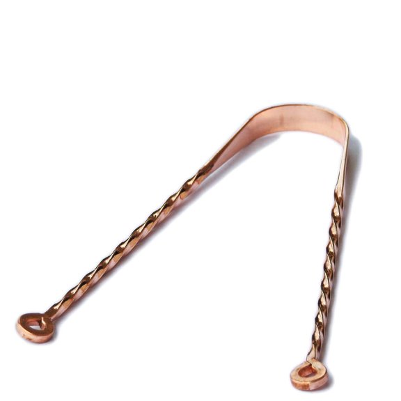 Wonder Care – Copper Tongue Cleaner Couples Pack | Perfect Surgical Tongue Scraper | Copper Twister Cleaner | Tongue Cleaner Scraper for Adult | Ayurvedic Combo Pack Tongue Cleaner Scraper