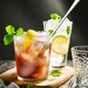 thumbnail image 4 of Hiware Cuchara de té helado con mango largo de 9 pulgadas, cuchara de café, cuchara de helado, cucharas agitadoras de cóctel de acero inoxidable, Juego de 4, 4 of 5