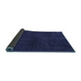 thumbnail image 2 of Ahgly Company Indoor Rectangle Abstract Blue Modern Area Rugs, 7' x 9', 2 of 4