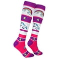 thumbnail image 3 of Cool Socks, Womens, Knee High Compression Socks, Unicorns Print, 3 of 6