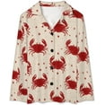 thumbnail image 4 of Top-kevin Cowboy Boots Cacti Women's Long-Sleeve Shirt And Full-Length Bottom Pajama Set, 4 of 12
