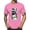Dark Pink, variant on Dollar Shirt Crewneck Summer Short Sleeve Cotton Funny US Dollar Graphic Tees for Party Daily Wear