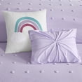thumbnail image 2 of Ergode Cotton Jacquard Pom Pom Comforter Set - Charming and Snug Bedding for Kids, Shabby Chic Design, Machine Washable, OEKO-TEX Certified, Treatment - Includes Shams and Decorative Pillows, 2 of 5