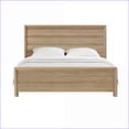 thumbnail image 5 of Queen Size Engineered Wood Panel Bed Sand Dune Tan - Easy Assembly & Care for Master Bedroom, 5 of 6