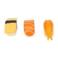 thumbnail image 2 of Sushi Dog Toy, Latex Soft Dog Squeaky Food Toy Simulation Sushi Shape Washable  For Medium Dogs For Outdoor, 2 of 8