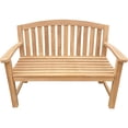 thumbnail image 4 of Teak Wood San Jose Outdoor Patio Bench, 4 Foot, 4 of 4