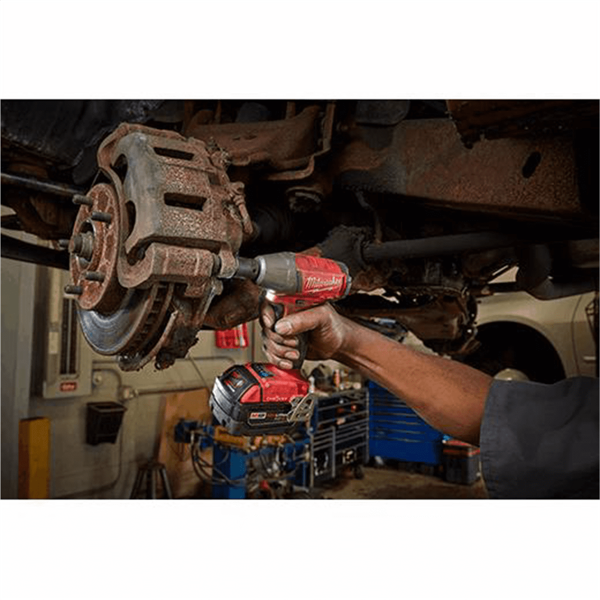 Open Box Milwaukee Tool M18 FUEL 1/2" Compact Impact Wrench w/ ONE-KEY with Friction Ring