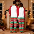 thumbnail image 5 of Uaswgudfs Christmas Family Matching Pajamas Dad’s Set, Snowman Print Long Sleeve Crew Neck Top + Dual Pocket Pants, Festive Holiday Sleepwear for Dad – Walmart Holiday Bestseller, 5 of 7