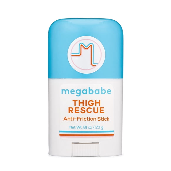Barra anti-rozaduras Megababe Thigh Rescue | Previene el roce y la irritación de la piel | Muslos brazos líneas de sujetador y más | 0,81 onzas (paquete de 1)