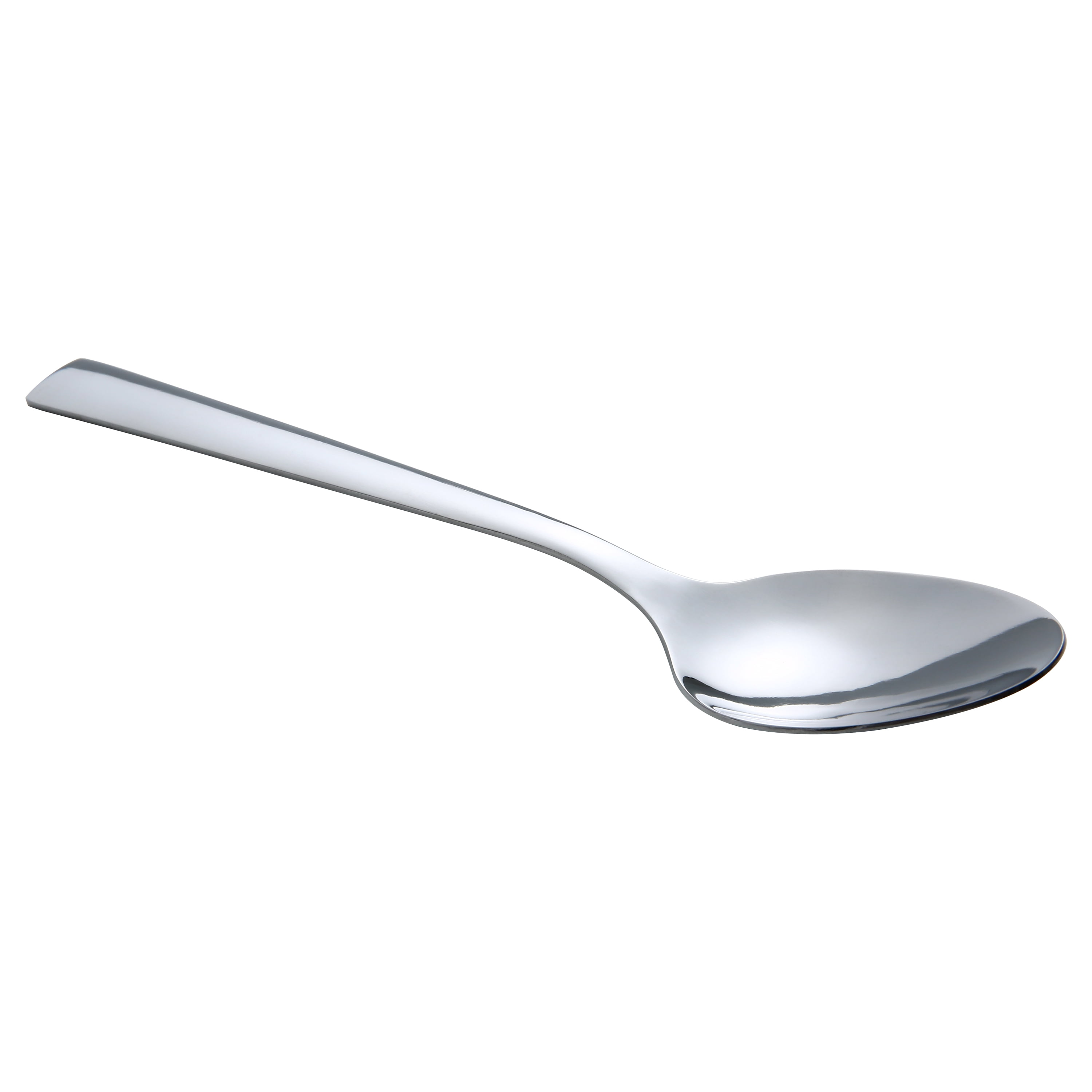 Mainstays Chiazza Stainless Steel Adult Dinner Spoon, Set of 3, Silver