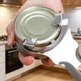 thumbnail image 5 of Jar Opener for Canning Lids,No Lid Dents Or Damage,Metal Bottle Openers,Multifunctional Jar Opener,Manual Can Openers,Easy Manual Handheld Top Remover Bottle Openers,Kitchen Gadgets,(Silver), 5 of 7