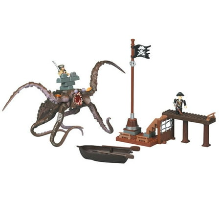 Mega Bloks Pirates of the Caribbean 3 Kraken Unleashed Playset