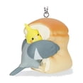 thumbnail image 5 of Japanese Genuine Gacha Scale Model Bread Bird Pendant Cockatiel White Java Sparrow Animal Action Figure Toys, 5 of 5