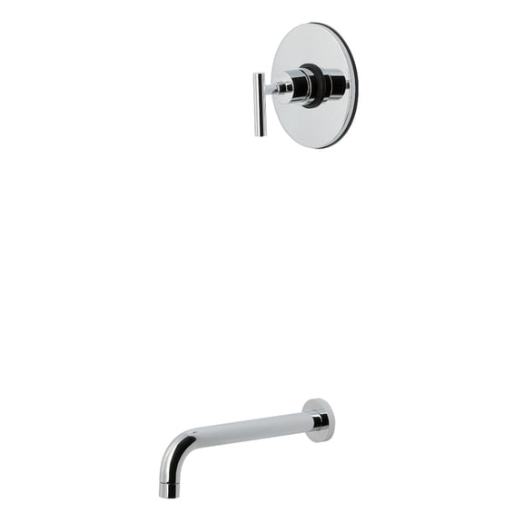 Kingston Brass KB6331CMLTO Manhattan Single-Handle Pressure Balanced Tub Faucet in Polished Chrome