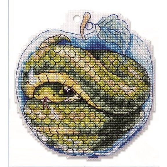 Snake Counted cross stitch kit 8076A