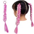 thumbnail image 6 of 1PC Vibrant Kids’ Braided Hair Extension Colorful Synthetic Wig Braid for Easy Styling | Perfect Gift for Dress-Up and Play, 6 of 10