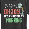 thumbnail image 3 of SpongeBob SquarePants - Oh Joy It's Christmas Morning - Women's Lightweight French Terry Pullover, 3 of 6