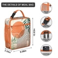 thumbnail image 2 of Bohemian Aesthetic Thermal Lunch Box, Reusable Meal Bag with Comfort Handle, Stylish and Functional Cooler, 2 of 6