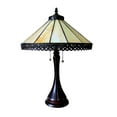 thumbnail image 2 of Chloe Lighting Mila Tiffany-Style 2-Light Table Lamp with 16" Shade, 2 of 2