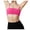 Pink, variant on Penkiiy Women Nursing Bras 2 PCS Pregnant Women's Plain Color Bra Maternity Nursing Bras Vest Tops White Bras