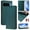 Darkgreen, variant on Compatible with Google Pixel 9 / 9 Pro Wallet Case, PU Leather Flip Case with RFID Blocking Card Slots, Kickstand Slim Fit Magnetic Wireless Charging Phone Cover for Google Pixel 9 / 9 Pro, Purple