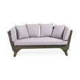 thumbnail image 2 of Acacia Wood, Expandable Design | Outdoor Seating Turned Comfortable Bed, Water-Resistant Cushions for Easy Cleaning, 2 of 5