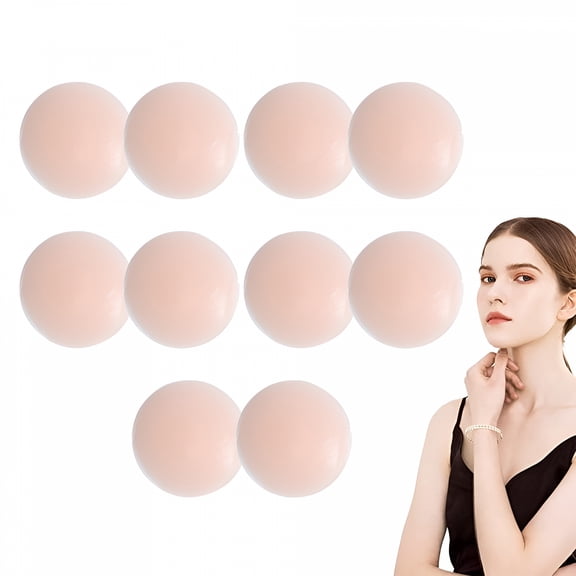 TELOLY 5 Pair Silicone Nipple Cover Reusable with Carry Case - 7.2CM