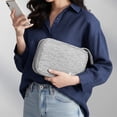 thumbnail image 6 of Portable Electronic Accessories Storage Bag, Waterproof Travel Cable Organizer Bag, Multi-Purpose Cord Pouch for Cables, Chargers and SD Card, 6 of 6