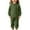 Dark Green, variant on Girls Heavyweight Athletic 2 Piece – Soft Pullover Hoodie Sweatshirt & Joggers Sweatsuit,Color:Pink,Size:12-24 Months