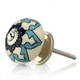 thumbnail image 3 of Mascot Hardware Blue & Green 1-31/50 In. Cabinet Knob - Pack Of 10, 3 of 8