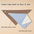 thumbnail image 6 of Muslin Baby Drool Bibs 6Pack Soft Triangular Adjustable Baby Bandana Bibs for Unisex Baby Girls & Boys, 6 of 6