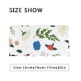 thumbnail image 2 of Floral seamless pattern, Bath Towel Absorbent Soft Decoration Hand Tower Multiuses for Bathroom Hotel Gym Spa Beach 30 x 15 inch, 2 of 6