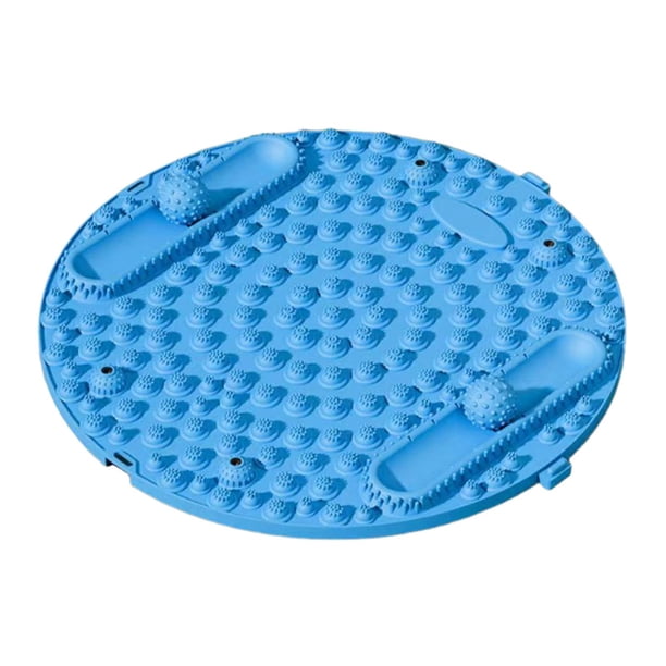 Esterilla de masaje de pies, almohadilla para pies, gruesa, 55 cm, esterilla de reflexología para largos períodos de Azul