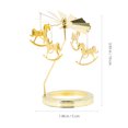 thumbnail image 2 of Candle Carousel Candle Holder Candle Plates Rotatable Candle Holders Candlestick, 2 of 8