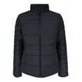 thumbnail image 1 of Chamarra George para Mujer, con Cierre y Bolsas en Costados, Tafeta Negro Talla CH, 1 of 4