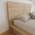 thumbnail image 6 of Nexera James Full Size Panel Headboard, Natural Blonde Oak, 6 of 7