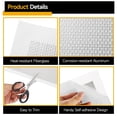 thumbnail image 6 of 4 Pcs Drywall Repair Kit, 12×12" Self Adhesive Mesh Patches with 2 Sanding Pads & 1 Scraper, Aluminum Dry Hole Repair Tools, Wall Repair Patch Kit for Ceiling, 6 of 8