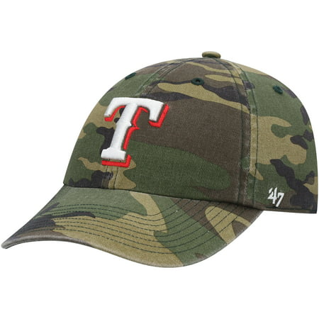 Texas Rangers '47 Team Clean Up Adjustable Hat - Camo - OSFA
