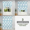 thumbnail image 3 of Tie Up Curtains for Windows Blue Daisy Valance Adjustable Balloon Curtain Spring Floral Tie Up Shades for Kitchen Living Room Bedroom Privacy Curtain Drape 34x45 Inch, 3 of 9