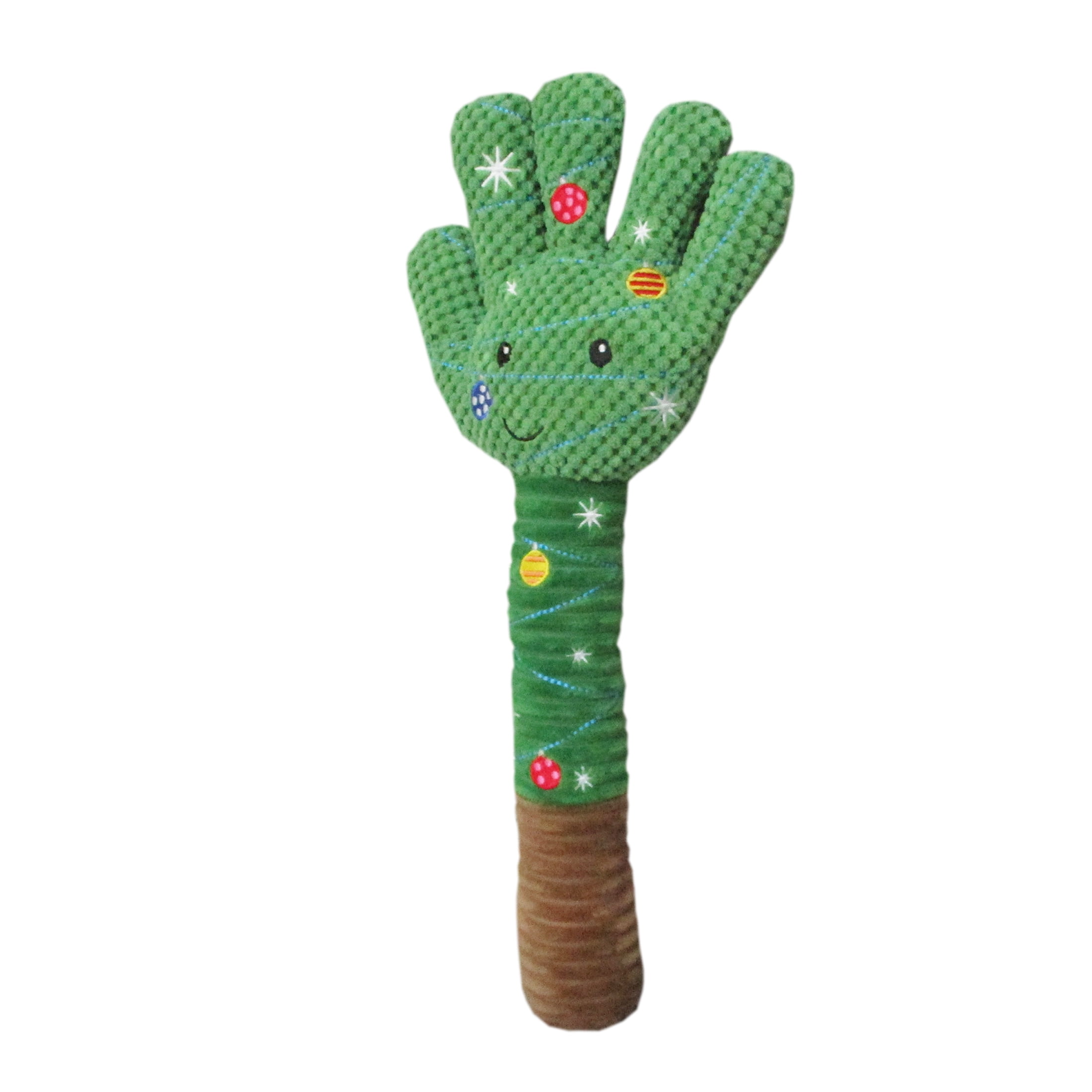 Vibrant Life Dog Toys Q4 Feature Green Hand Plush