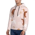 thumbnail image 2 of Hoodies for Men - star cute dog Long Sleeve Comfrt Men'S Fashion Hoodies & Sweatshirts, Sweatshirts for Men Hoodies Pullover Clothing Clothes with Pouch, 2 of 7