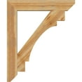 thumbnail image 3 of Ekena Millwork 6"W x 40"D x 48"H Merced Slat Rough Sawn Bracket, Western Red Cedar, 3 of 4