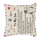 thumbnail image 5 of Matsuzay Funda de almohada de fibra cuadrada, funda de almohada con letras, funda de cojín de sofá lavable, papá a hijo Type1 NO1, 5 of 6