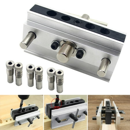 

Karcher Self Centering Dowelling Jig Drilling Tools Kit for Wood Working Joinery Punch Locator