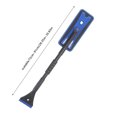 thumbnail image 2 of Oliegs Heated Blanket 2 In 1 Brush And Ice Scraper With Extendable Durable Handle For Winter Windshield Cleaning And Windshield Wiper Lifting Chocolate, 2 of 4