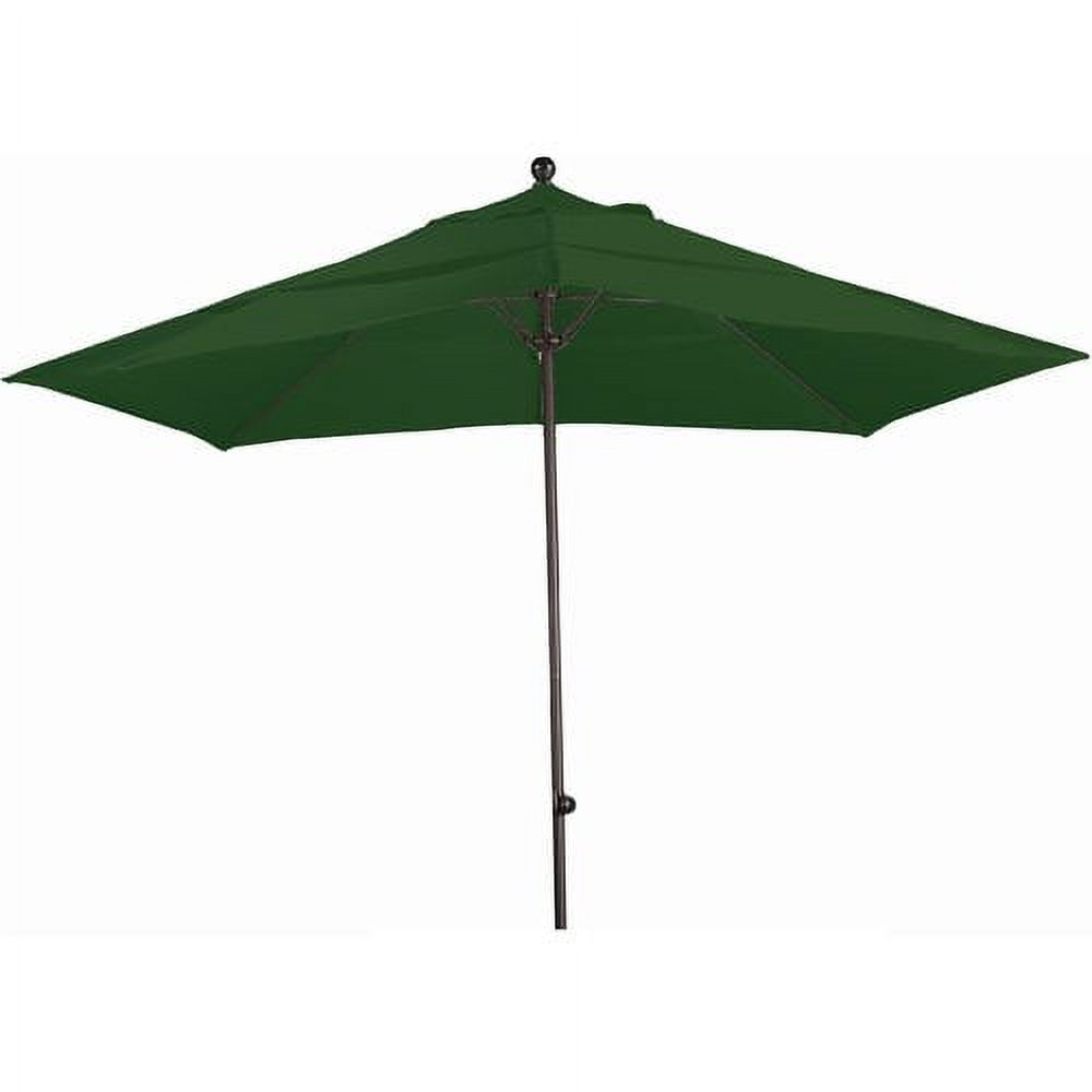California Umbrella EZF118-5401-DWV 11 ft. Fiberglass Easy Lift No Crank No Tilt Market Umbrella - Bronze and Pacific Blue - image 7 of 7